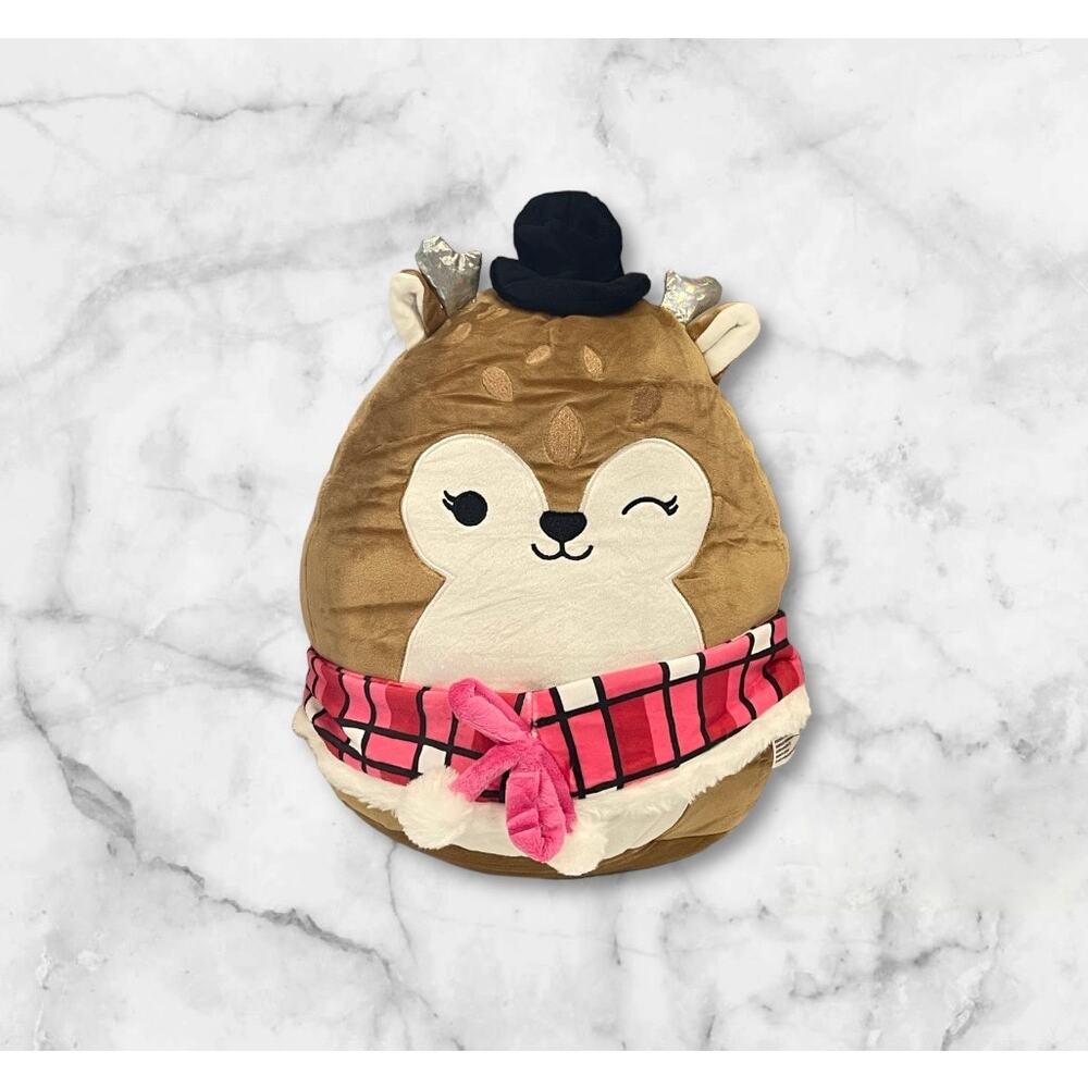 NWOT Easfan Squishmallows 14” Christmas Reindeer - Picture 2 of 6